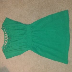Forever 21 green mini dress Size- Small